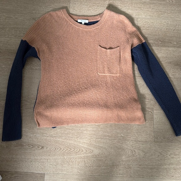 Madewell color block sweater - Picture 1 of 6
